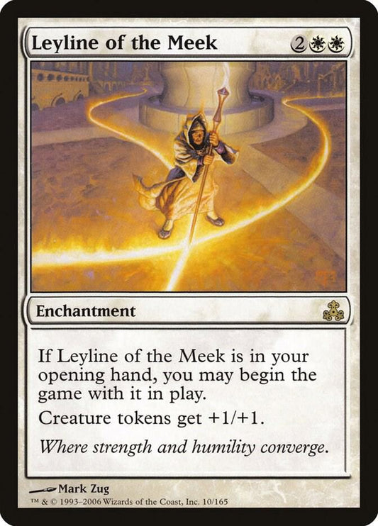 Leyline of the Meek #10 FOIL Guildpact