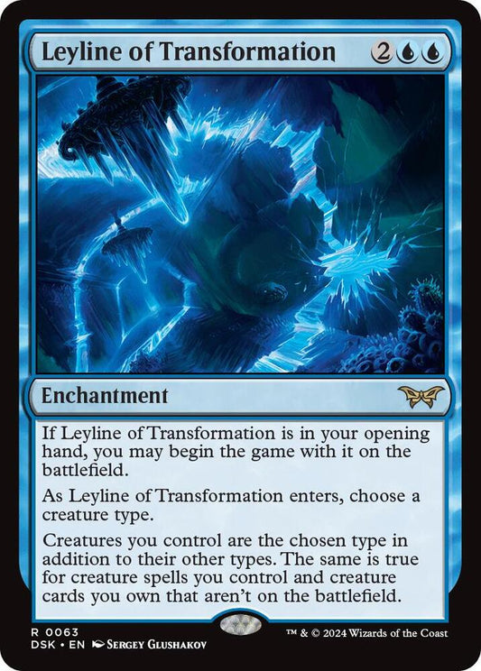 Leyline of Transformation #63 FOIL Duskmourn: House of Horror