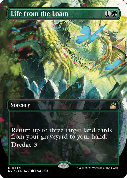 Life from the Loam #434 (Anime Borderless) Ravnica Remastered