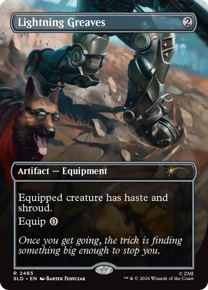 Lightning Greaves #2465 Secret Lair Drop Series