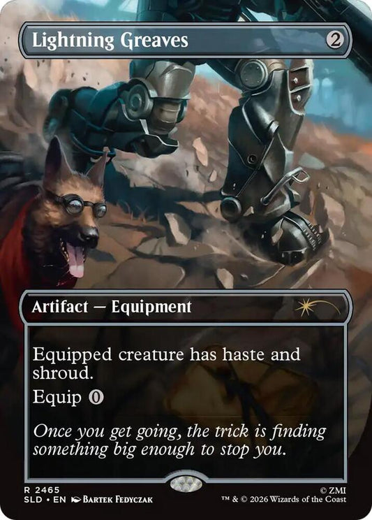 Lightning Greaves #2465 Secret Lair Drop Series
