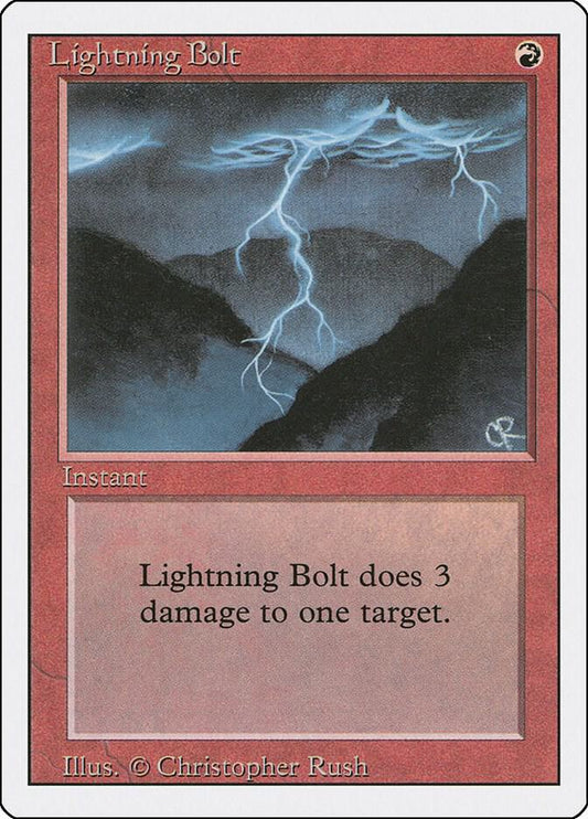 Lightning Bolt - Revised Edition