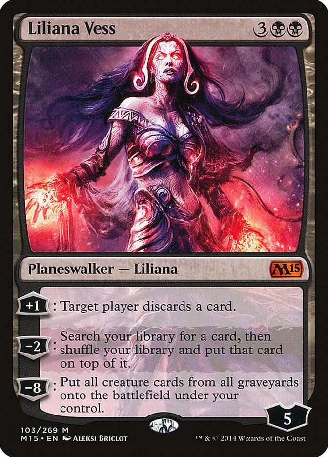 Liliana Vess #103 Magic 2015