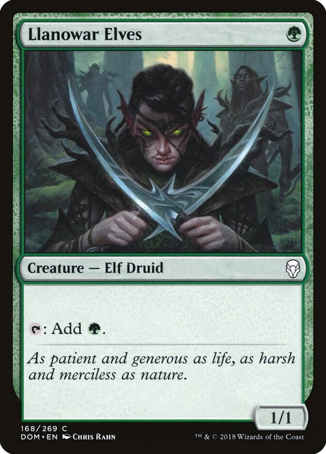 Llanowar Elves #168 Dominaria
