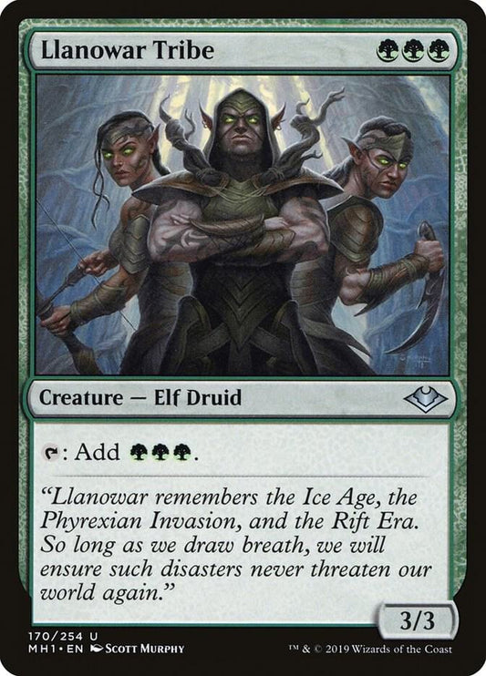 Llanowar Tribe #170 Modern Horizons
