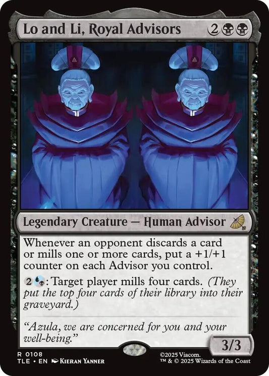Lo and Li, Royal Advisors #108 FOIL Avatar: The Last Airbender: Eternal Legal