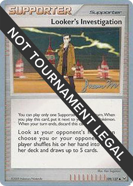 Looker's Investigation #109 World Championshop Decks 2009 (Jason Martinez)