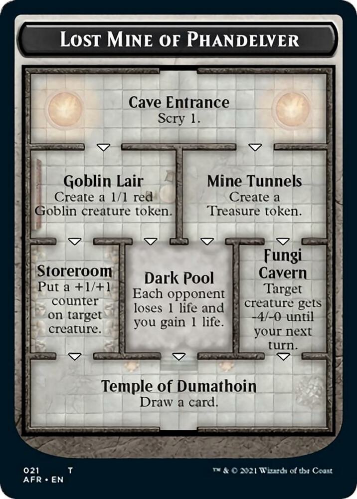 Lost Mine of Phandelver Token #21 AFR OVERSIZE card