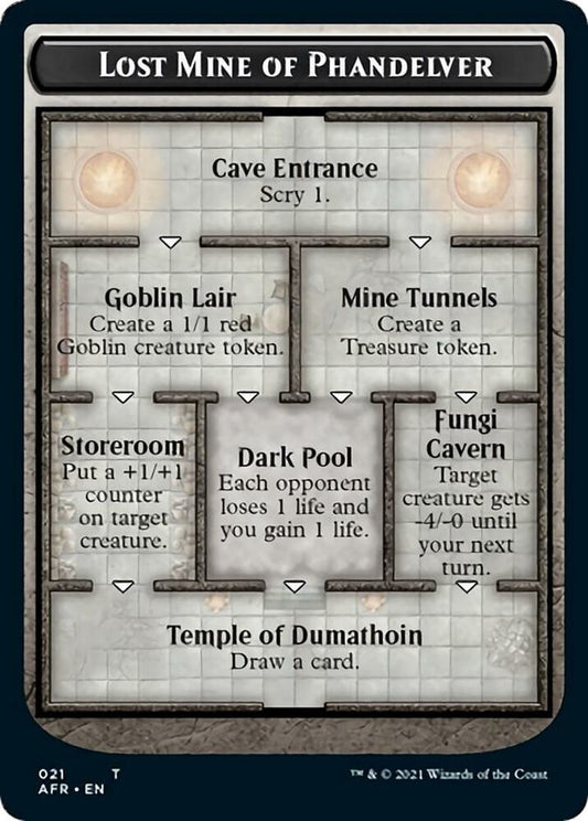 Lost Mine of Phandelver Token #21 AFR OVERSIZE card