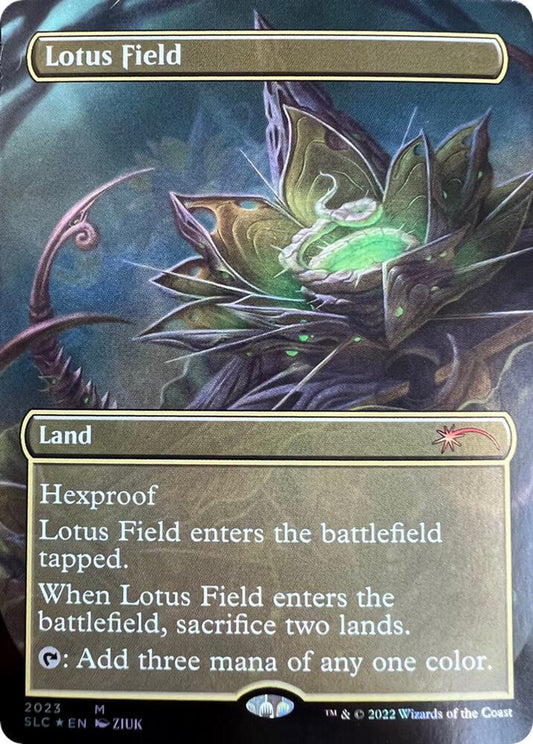 Lotus Field #2023 FOIL Secret Lair: 30th Anniversary Countdown Kit