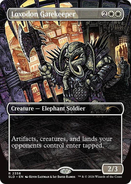 Loxodon Gatekeeper #2358 FOIL Secret Lair Drop Series