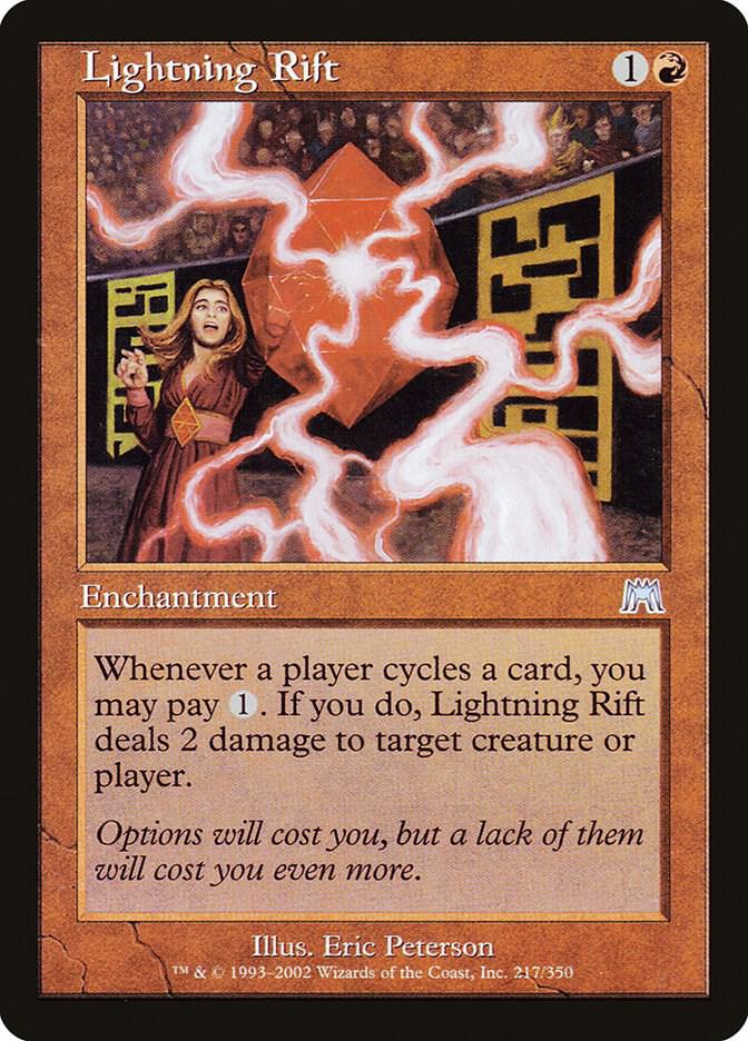 Lightning Rift #217 FOIL Onslaught