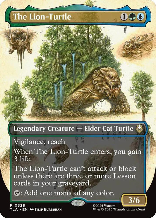 The Lion-Turtle (Borderless) #328 Avatar: The Last Airbender