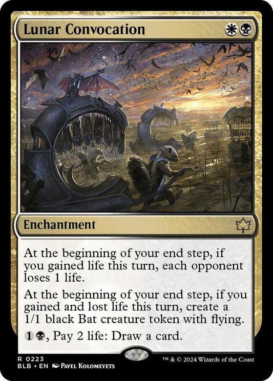 Lunar Convocation #223 FOIL Bloomburrow
