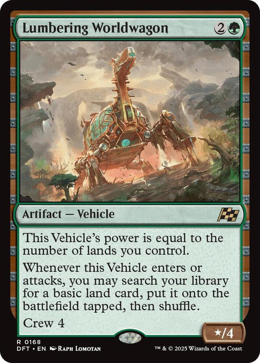Lumbering Worldwagon #168 Aetherdrift