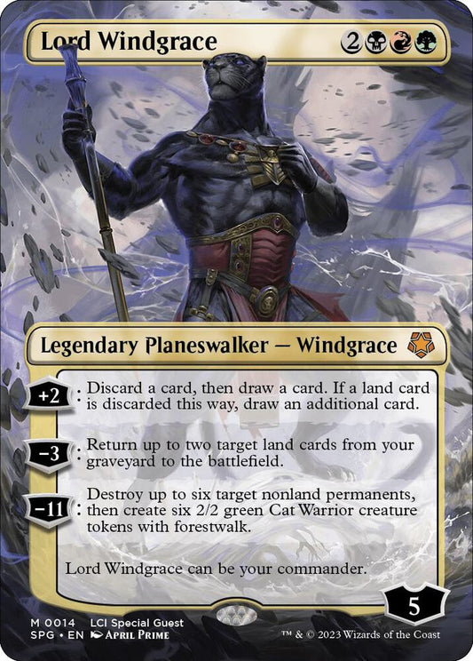 Lord Windgrace (Borderless) #14 Special Guests