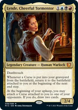 Lynde, Cheerful Tormentor #38 Commander: Innistrad: Midnight Hunt