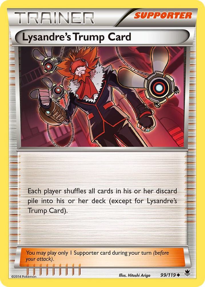 Lysandre's Trump Card #99 XY - Phantom Forces