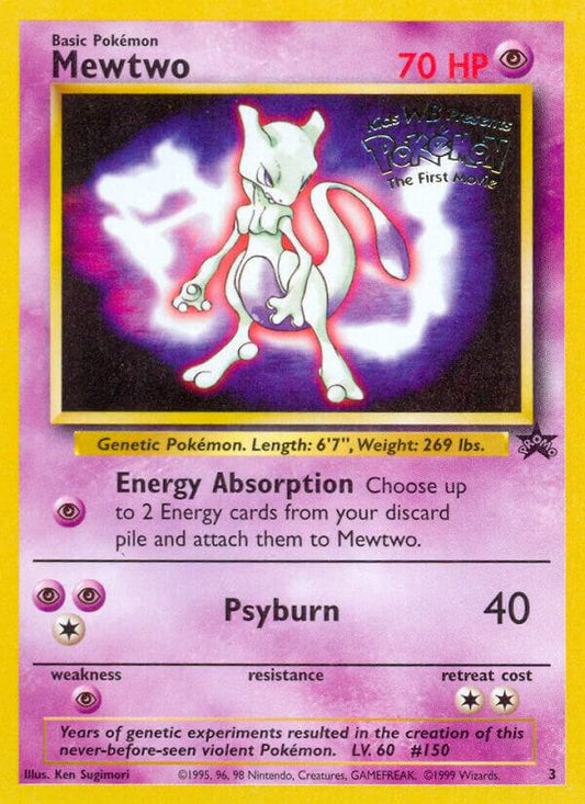 Mewtwo (Movie Promo) #3 WoTC Promo