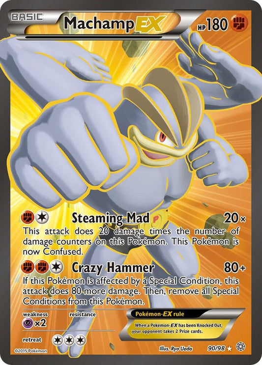 Machamp EX (Full Art) #90 XY - Ancient Origins