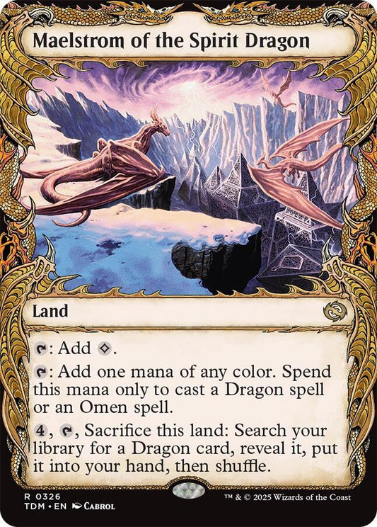 Maelstrom of the Spirit Dragon #326 (Showcase) Tarkir: Dragonstorm