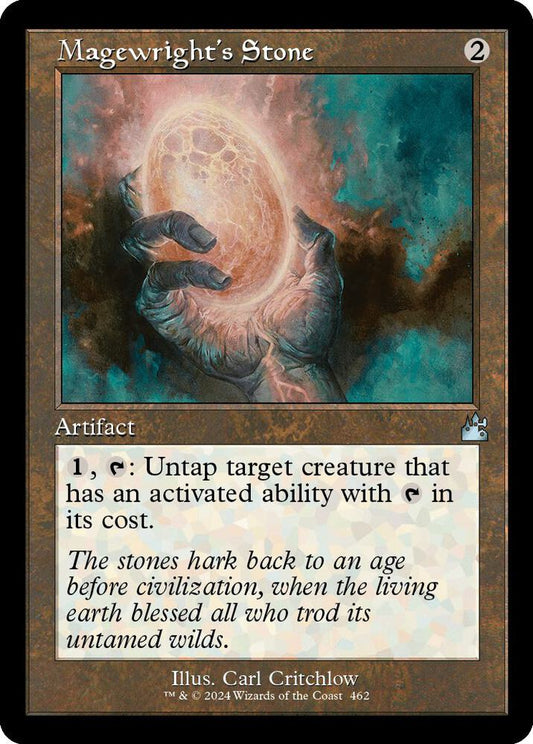 Magewright's Stone (Retro Frame) #462 FOIL Ravnica Remastered
