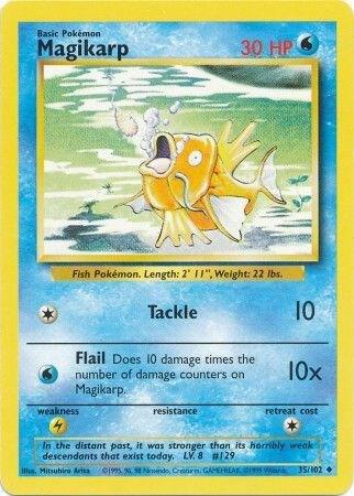 Magikarp #35 Base Set