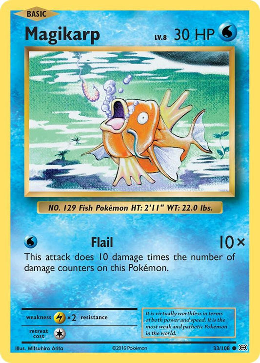 Magikarp #33 FOIL XY Evolutions