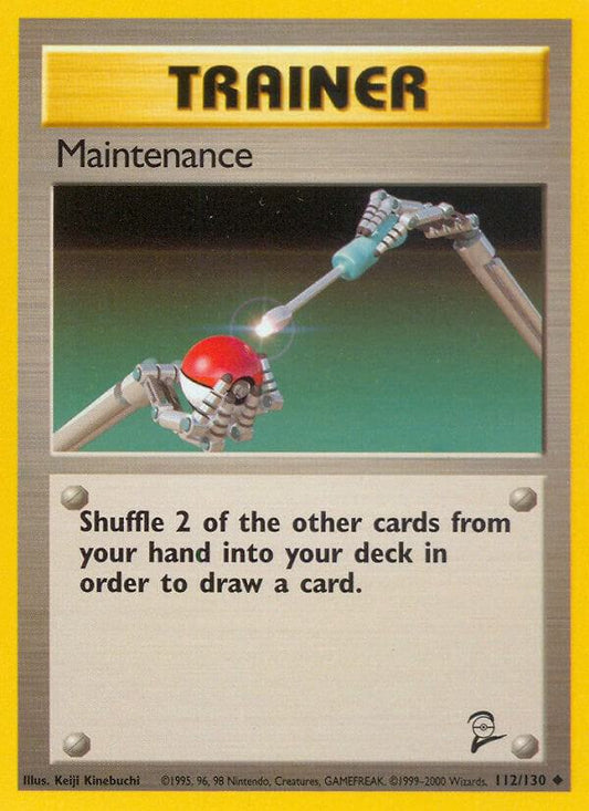 Maintenance #112 Base Set 2
