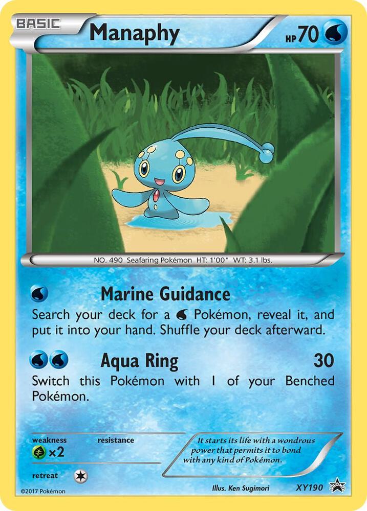 Manaphy #XY190 XY Promos