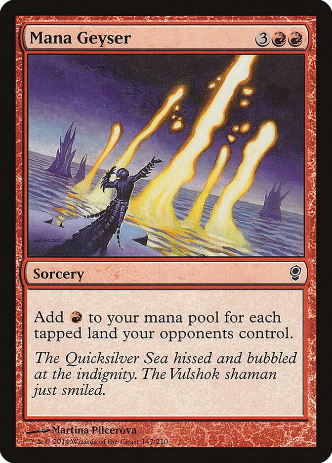 Mana Geyser #147 Conspiracy