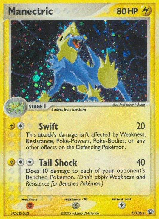 Manectric #7 FOIL Emerald