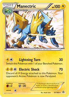 Manectric #61 XY - Primal Clash (Deck Exclusives)