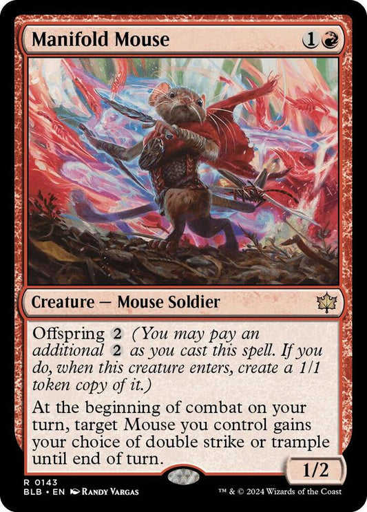 Manifold Mouse #143 Bloomburrow