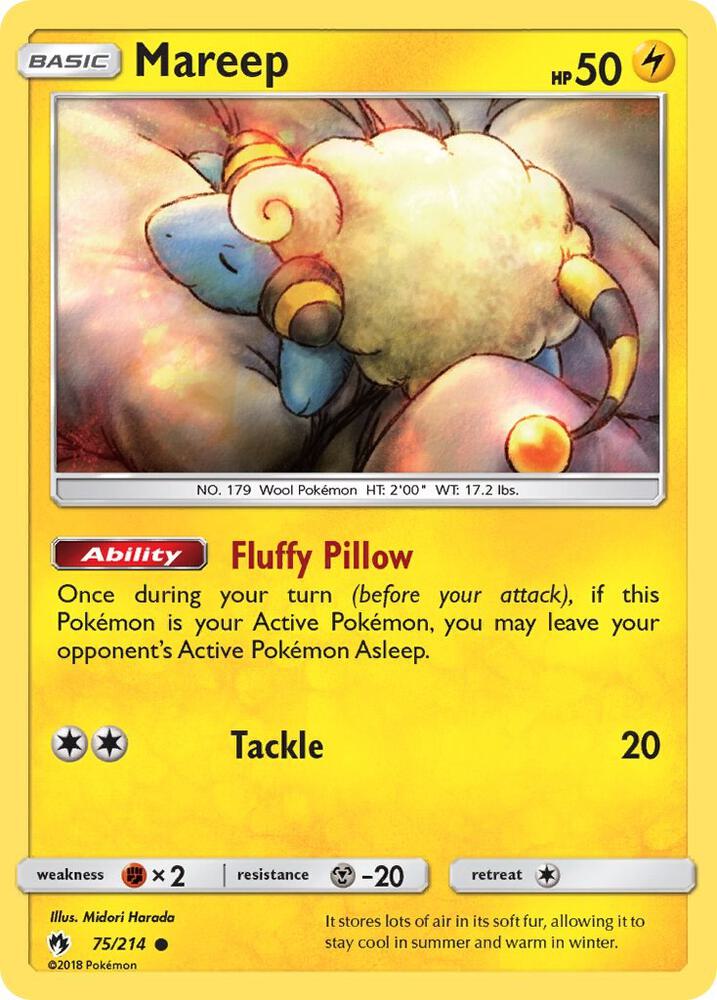 Mareep #75 SM - Lost Thunder