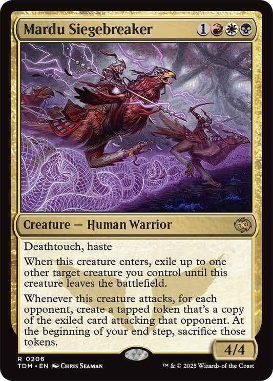 Mardu Siegebreaker #206 Tarkir: Dragonstorm