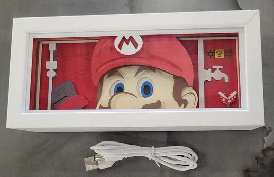 Mario LED Box Light