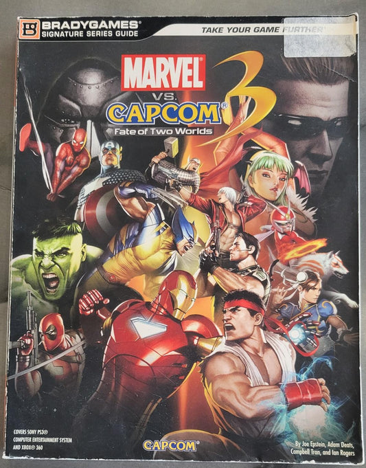 Marvel Vs Capcom 3 Fate of Two Worlds BradyGames Strategy Guide