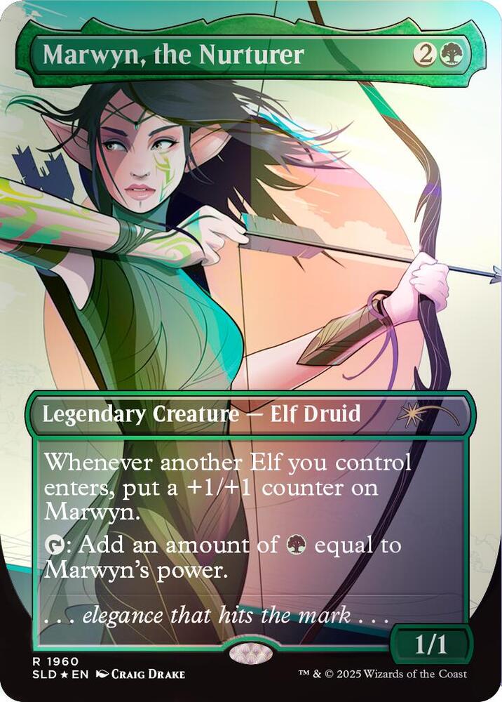 Marwyn, the Nurturer #1960 FOIL Secret Lair Drop Series