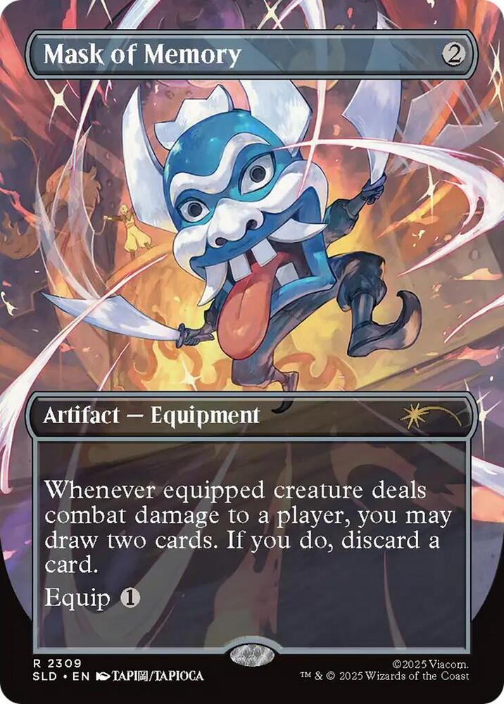 Mask of Memory #2309 Secret Lair Drop Series