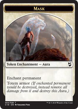 Mask #4 // Soldier #6 Token Commander 2018