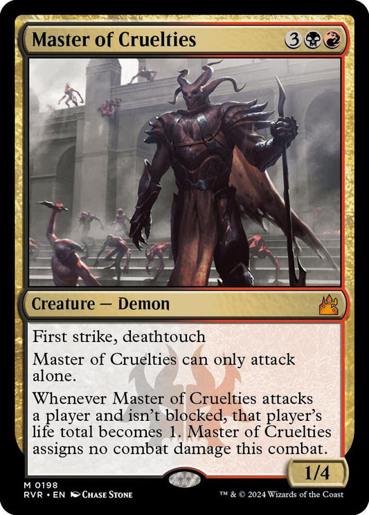 Master of Cruelties #198 Ravnica Remastered