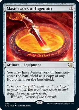 Masterwork of Ingenuity #209 Commander: Adventures in the Forgotten Realms
