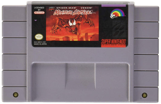 SNES Spiderman Venom Maximum Carnage