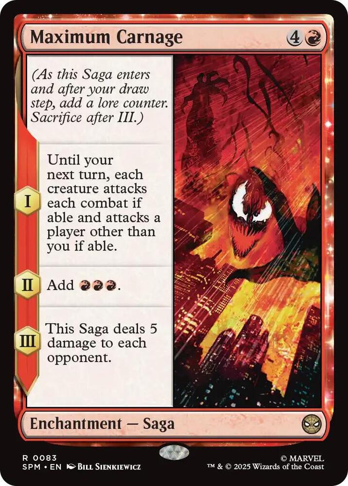 Maximum Carnage #83 Marvel's Spider-Man
