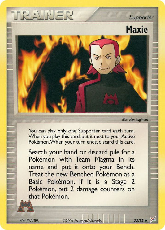 Maxie #73 Team Magma vs. Team Aqua