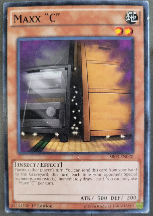 Maxx "C" 1st Edition Structure Deck Machine Reactor