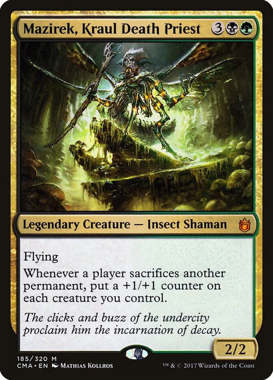 Mazirek, Kraul Death Priest #185 Commander Anthology