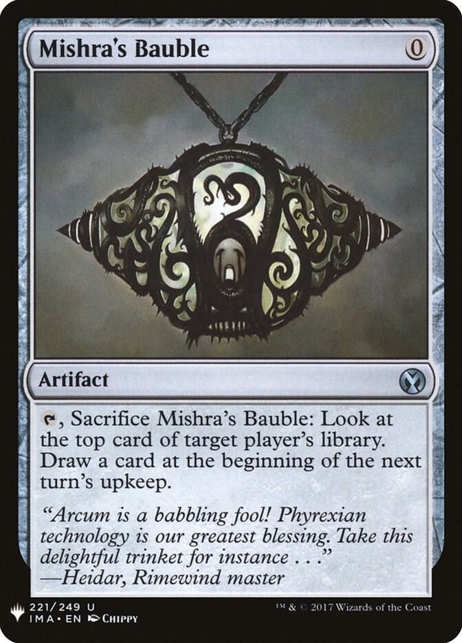 Mishra's Bauble #221 The List Reprints