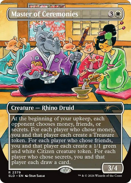 Master of Ceremonies #2379 FOIL Secret Lair Drop Series